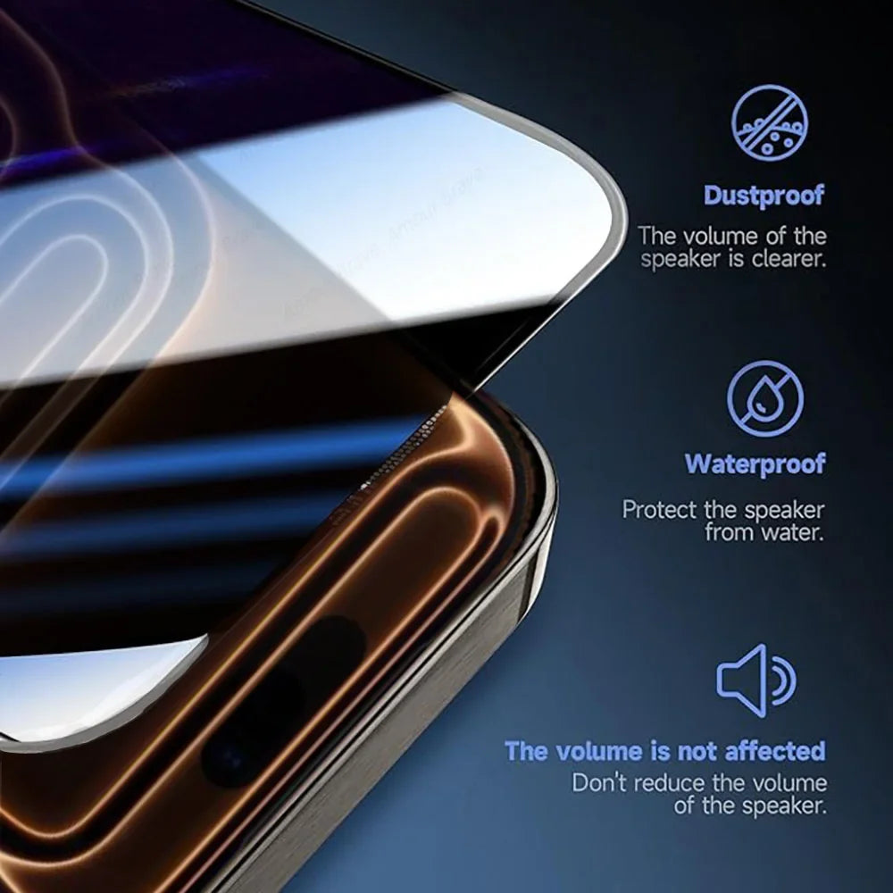 1-5pcs Dust Free Installation Privacy Screen Protector For IPhone 17 16 15 14 11 12 13 Pro Max 16Plus XR Air Anti-spy Glass Box